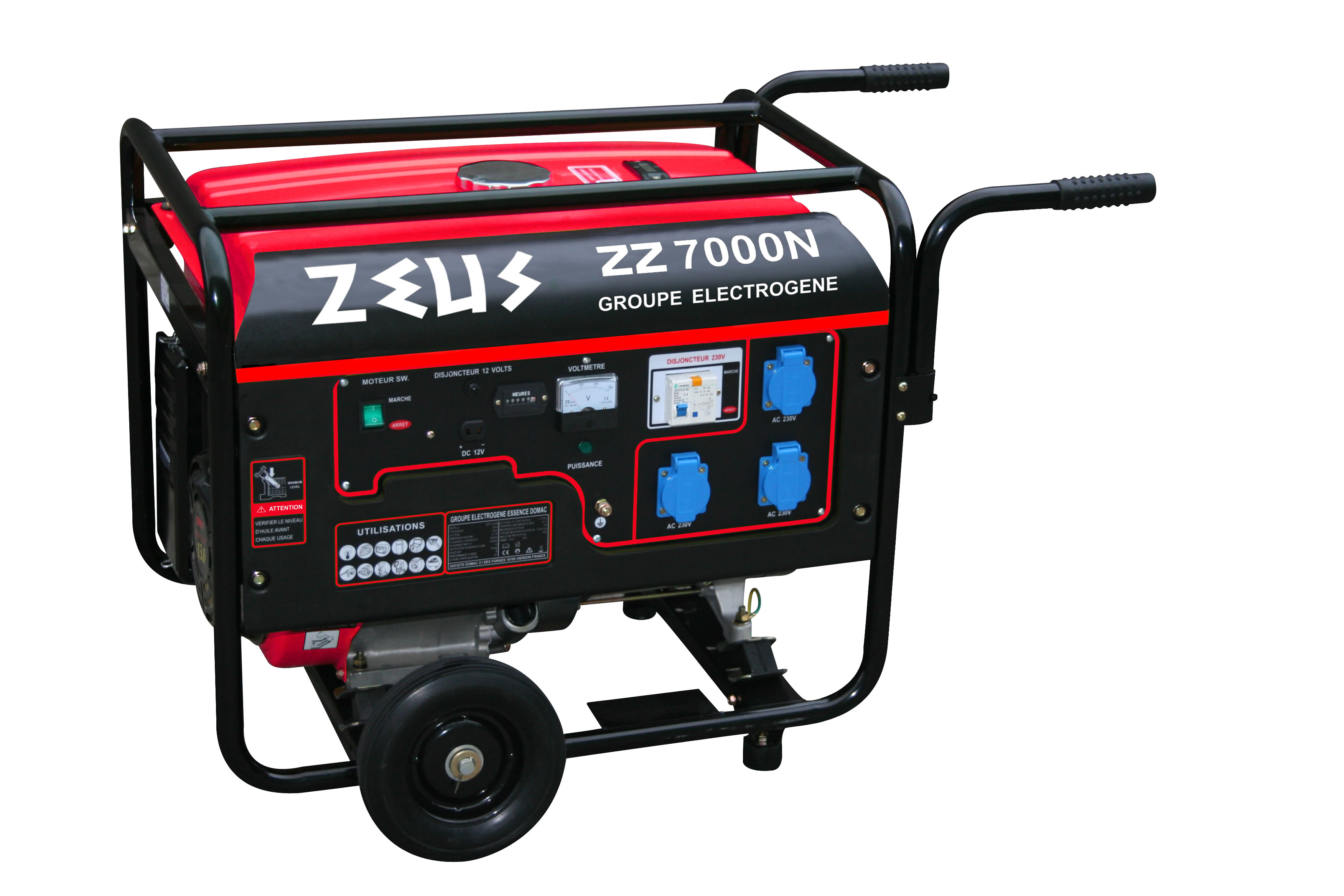 Groupe électrogène essence 5500w