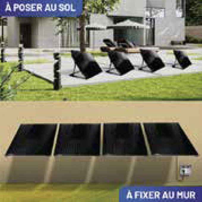 à poser sol, à fixer au mur