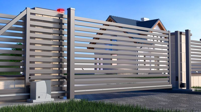 portail fer et aluminium