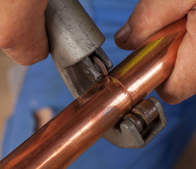 decoupe tube cuivre